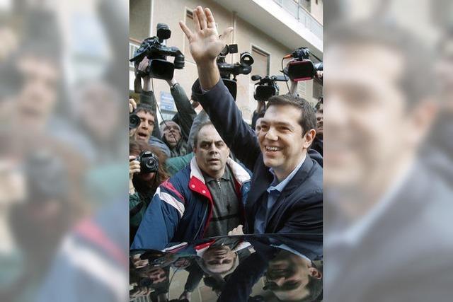 Machtwechsel: Alexis Tsipras von der radikalen Linken triumphiert in Athen