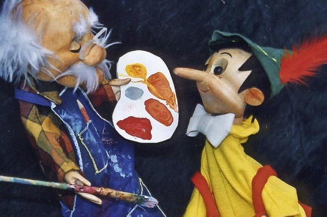 Freiburger Puppenbühne zeigt Pinocchio im Podium der Harmonie