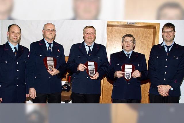 40 Jahre Feuerwehrdienst