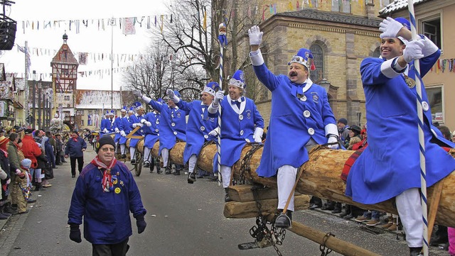 Beste Stimmung herrschte beim groen N...nd rund 120 Hansele waren mittendrin.   | Foto: Uli Spielberger