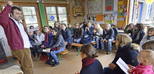 &#8222;Leise sein &#8211; kein Bldsin...geschichte auf dem Kinderabenteuerhof.  | Foto: Michael Bamberger