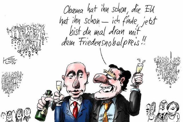 BZ-Karikaturist Stuttmann mit Karikaturenpreis geehrt