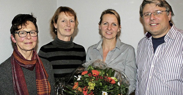 Silke Frank (zweite von rechts)  verl...rgen Scheer  gleichberechtigt fhren.  | Foto: Reinhard Cremer