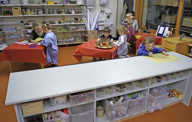Platz zum Spielen gibt es im neuen Montessori Zentrum reichlich.  | Foto: tor