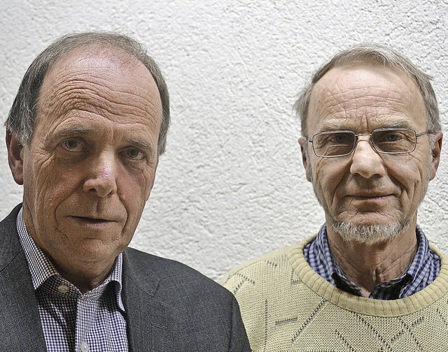 <Text>Ernst Albrecht (links) und Paul ... um den Fortbestand zu sichern</Text>.  | Foto: Liane Schilling