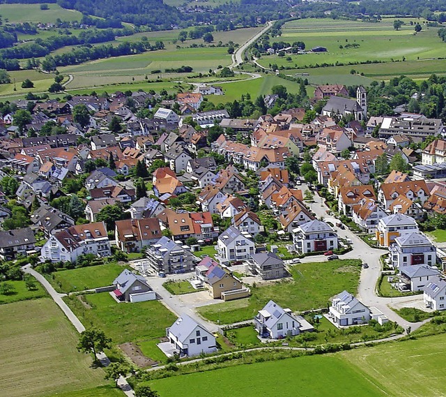 Schwarmstadt: Auch Kirchzarten muss si...eiburg auf weiteren Zuzug einstellen.   | Foto: Volker Jung