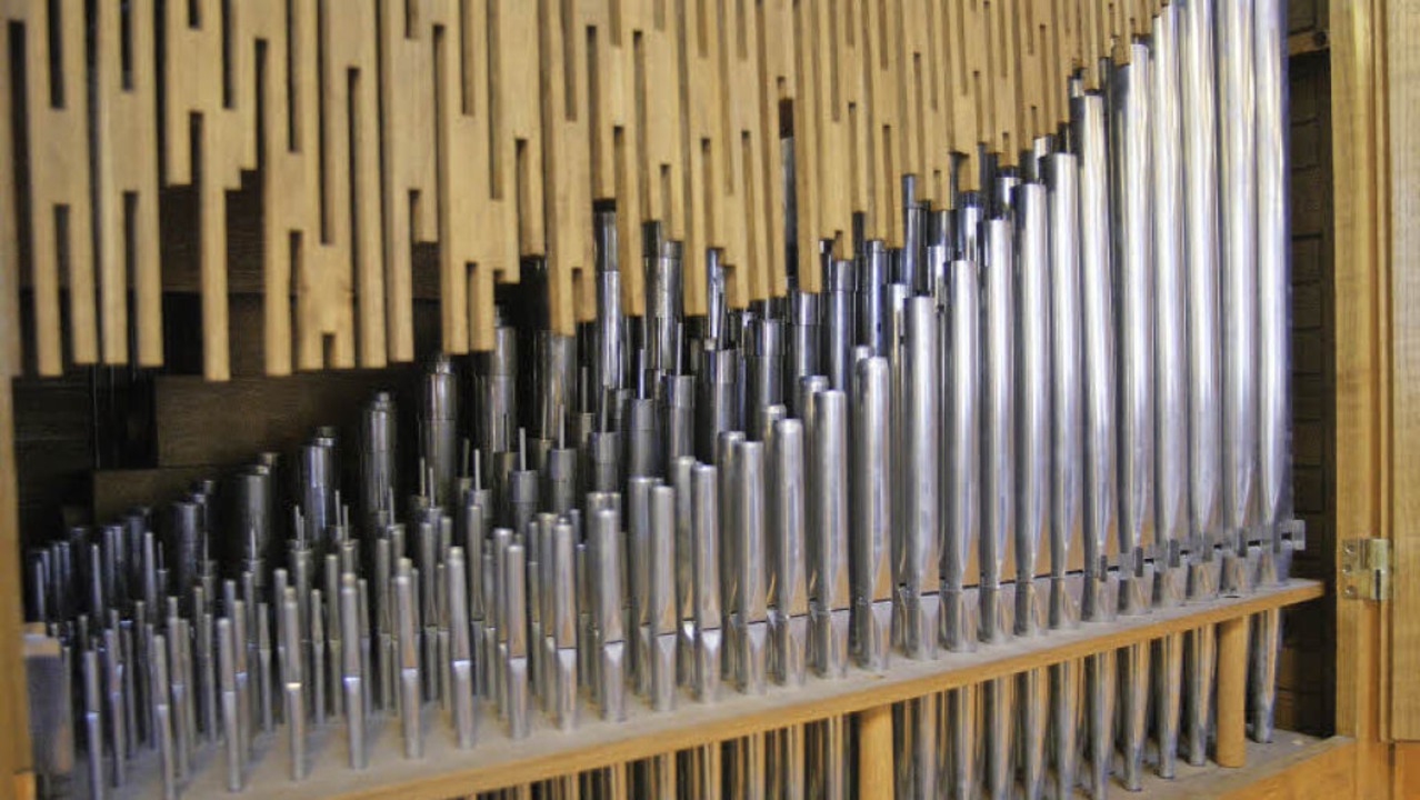 Orgel der evangelische Kirche in Glottertal  | Foto: Claudia Warth