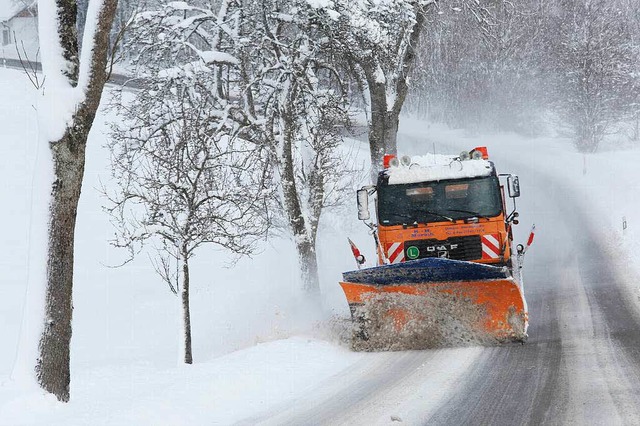 Grokampftag fr die Winterdienste im Schwarzwald.  | Foto: Wilfried Dieckmann