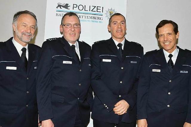 Thomas Hagnberger bernimmt von Berthold Bock die Leitung des Polizeireviers