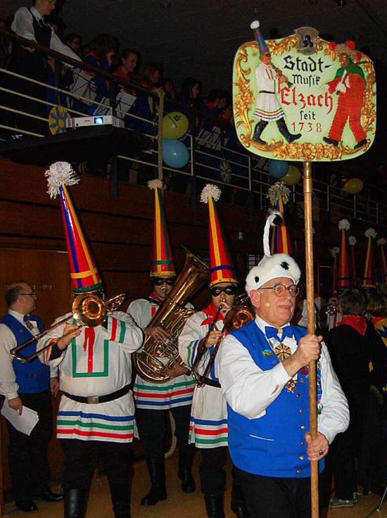 Vogt Michael als Tfelebue der Stadtmusik Elzach