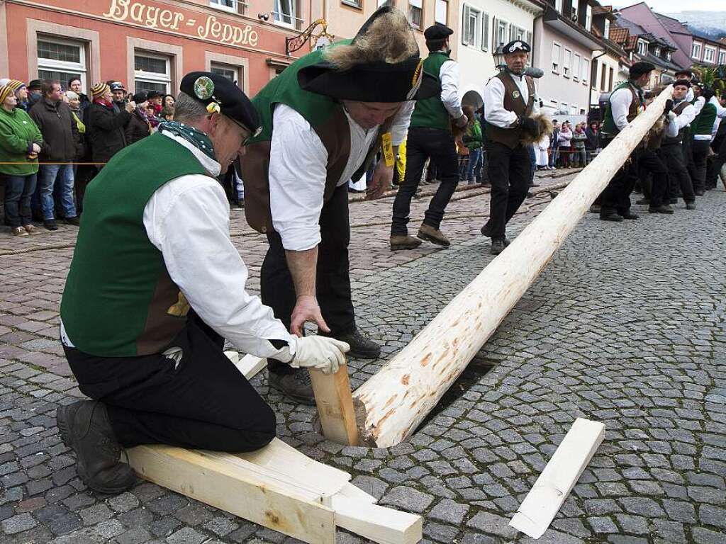 Narrenbaumstellen