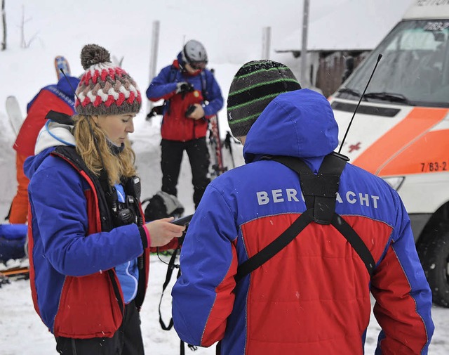 Bergwachteinsatz am Feldberg  | Foto: Kamera24