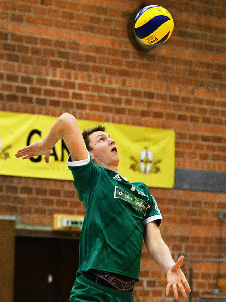 Ein U19-Nationalspieler schlgt auf: Peter Schnabel hat sich im Mittelblock beim Zweitligisten einen Stammplatz erobert.