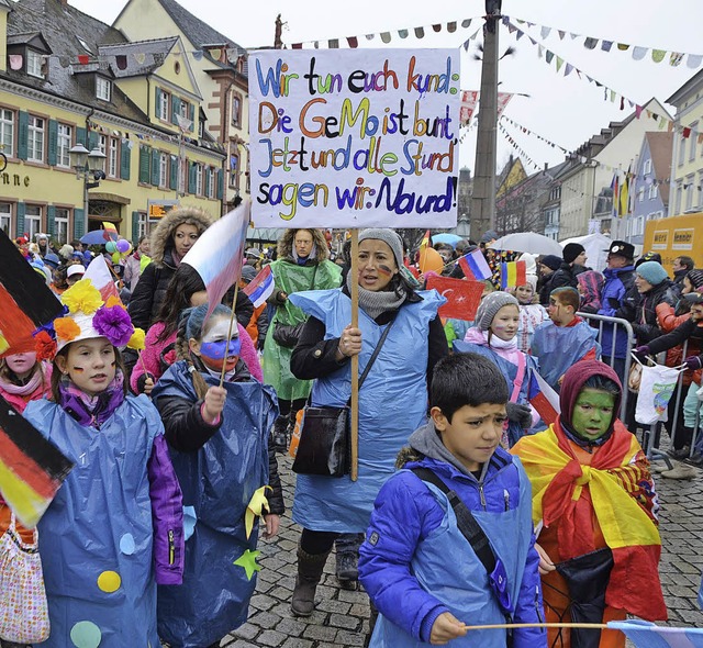 Viel Mhe gaben sich die teilnehmenden...Kopp gefleddert wurde (rechts unten).   | Foto: rderer/Trauden