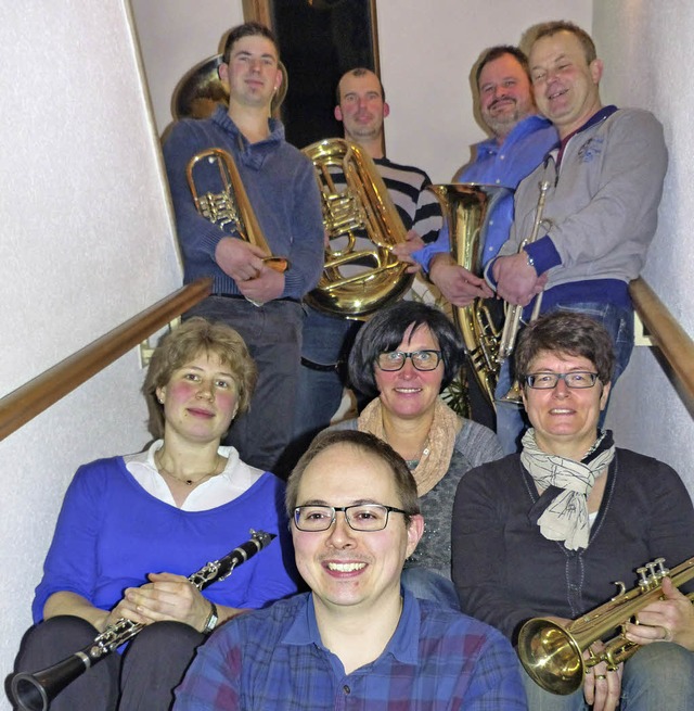 Vorstand des Musikvereins Adelhausen (...ti, Sabine Schmeller, Gabi Homberger.   | Foto: Ingrid Arndt