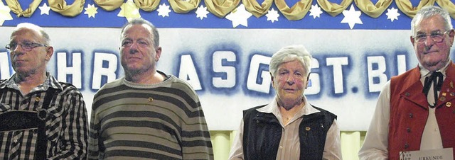 Ihr 50-jhriges Jubilum feierte die A...Anton Kaiser (von links) geehrt wurden  | Foto: Karin Stckl-Steinebrunner