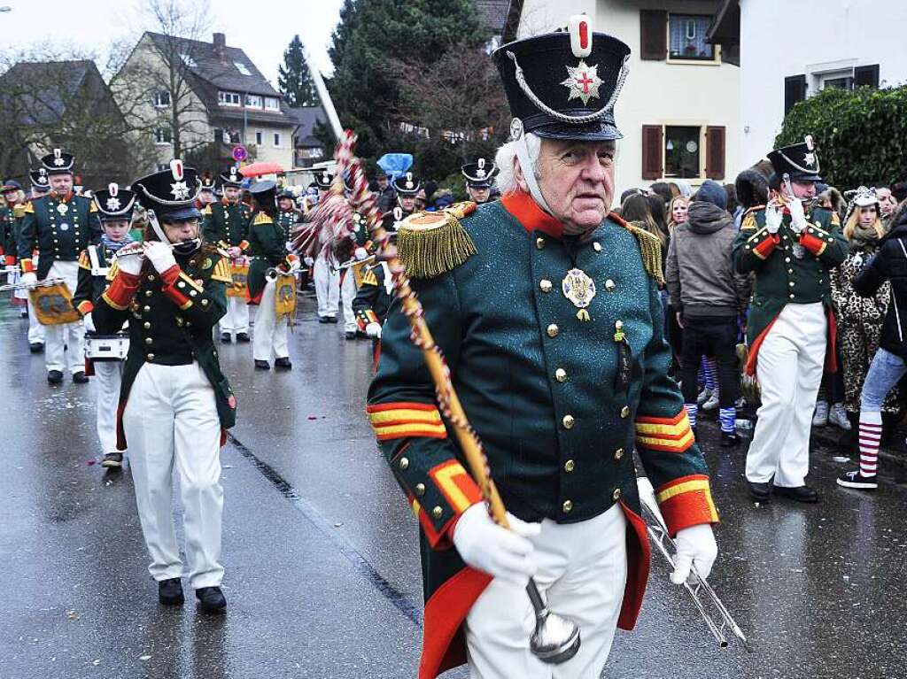 Fasnetumzug St. Georgen Ranzengarde Concordia Freiburg