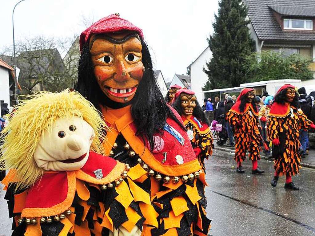 Fasnetumzug St. Georgen Friburger Glunki