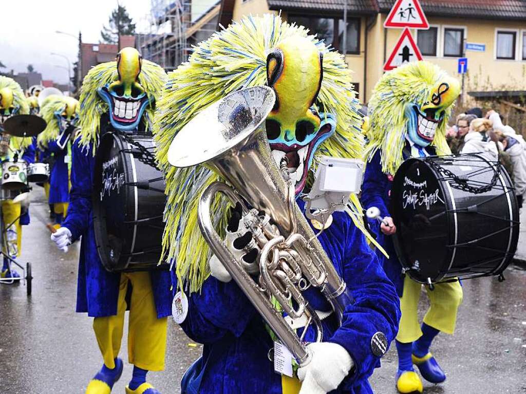 Fasnetumzug St. Georgen Guggemusik Sonate-Schlyffer Basel Schweiz