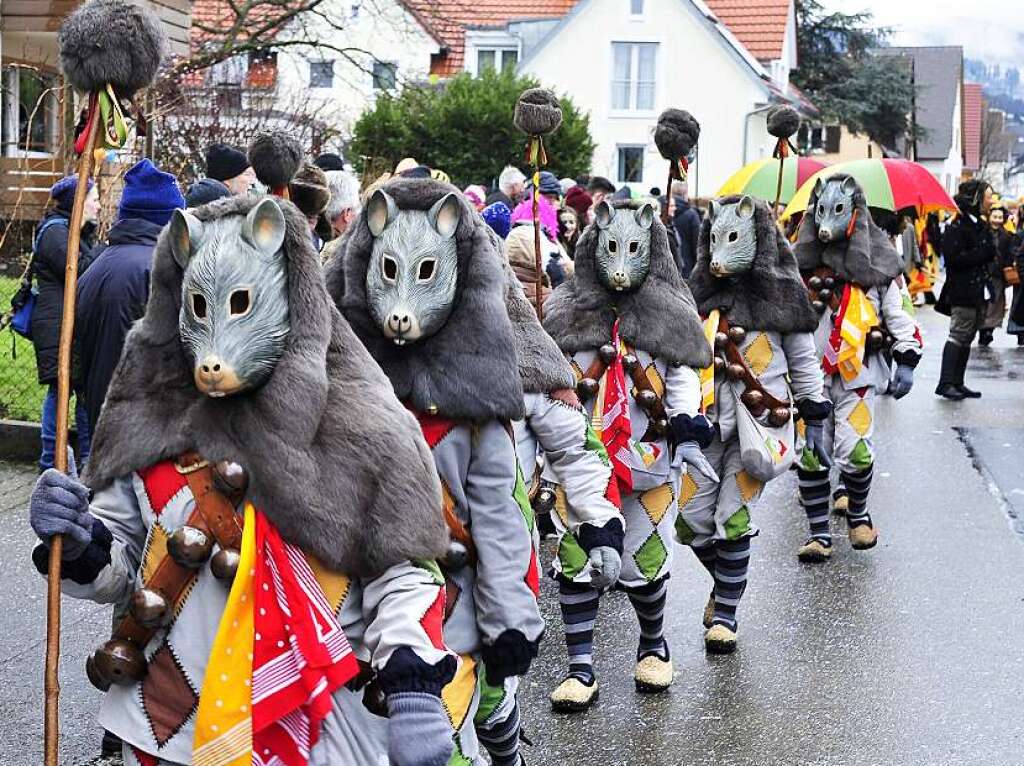 Fasnetumzug St. Georgen Bisinger Kirchamus