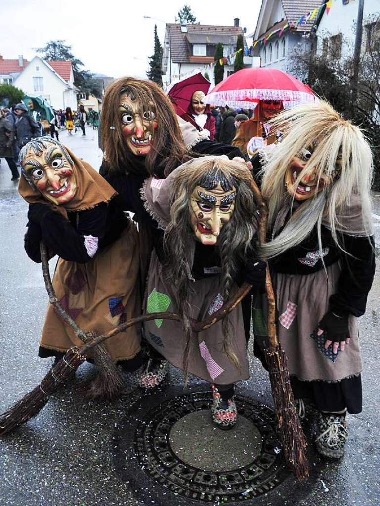 Fasnetumzug St. Georgen Lenau Hexa Steinhofen