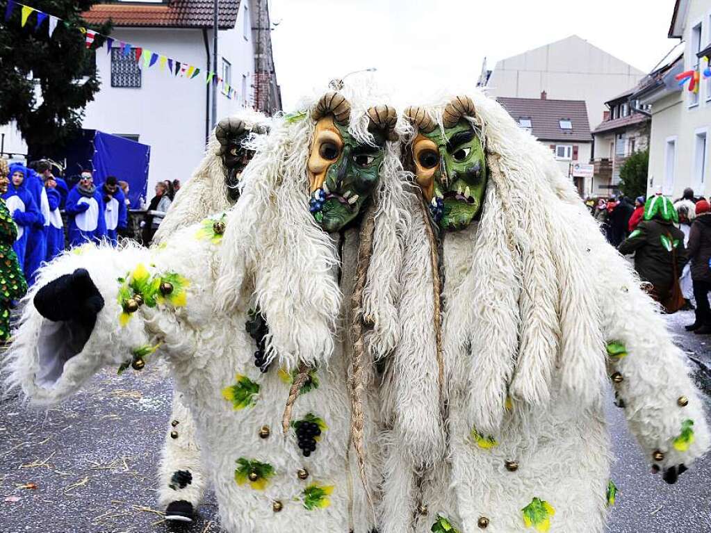 Fasnetumzug St. Georgen Buurefasnacht Hauingen Rappe Chlapf Deufel