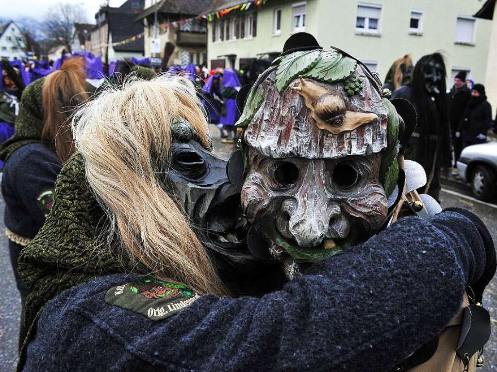 Fasnetumzug St. Georgen Narrenzunft Original Lindenmnnle Aldingen