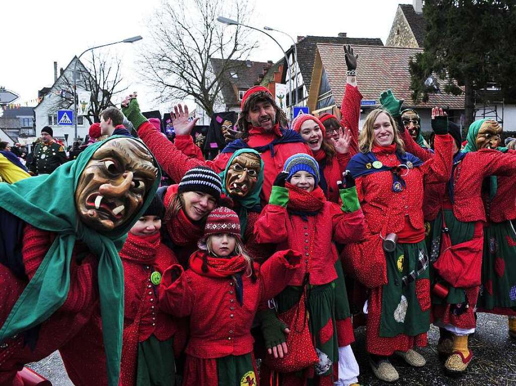 Fasnetumzug St. Georgen Bad Krozinger Brunnenhexen