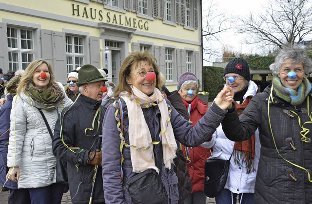 Beim 3000 Schritte-Parcours gab es Mit... Thomas Schmidt. Danielle Hirschberger  | Foto: Danielle Hirschberger