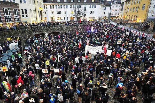 Nopegida-Demo in Freiburg: Wie werden Teilnehmer von Großdemos gezählt?
