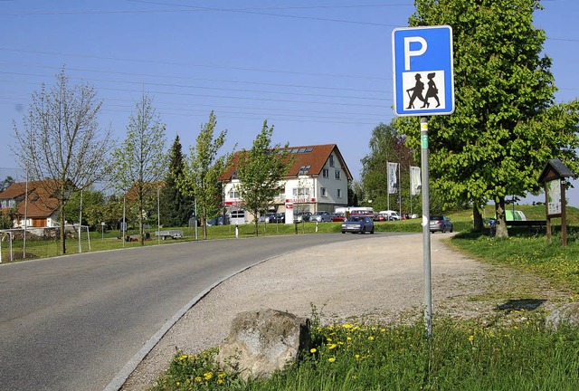 Der Wanderparkplatz bei Adelhausen sol...e Entente Florale aufgewertet werden.   | Foto: ARCHIVFOTO: PETRA WUNDERLE