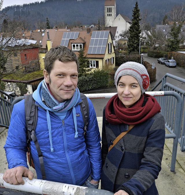 Veit Merkle und Kathrin Feldhaus   | Foto: Michael Bamberger