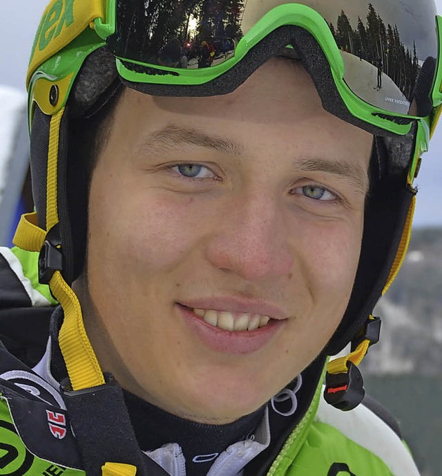 Bester deutscher Junior im Slalom: Paul Sauter aus Waldkirch   | Foto: Privat