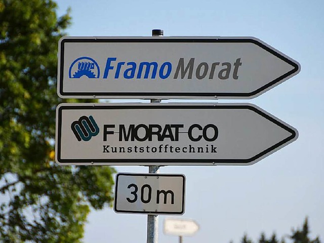 Framo Morat und F. Morat &#8211; hierher fhren in Eisenbach viele Wege.  | Foto: Kathrin Blum