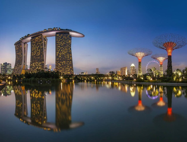 Stdtetipp Singapur: Super moderne Arc...traditionelle asiatische Lebensart.     | Foto: gorod zdaniya