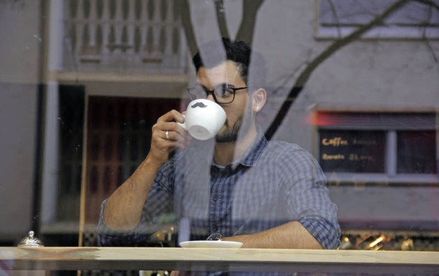 Seine Kaffeeleidenschaft hat Tolgahan Cobdak zum Beruf gemacht.  | Foto: Marius Buhl