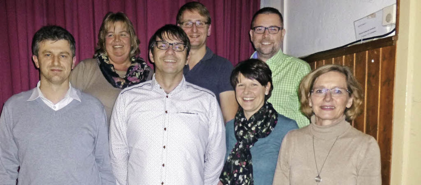 Das neue Vorstandsteam des TV Hgelber...n Ott und Daniela Ganter (von links).   | Foto: Poppen