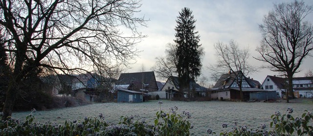 In Gundelfingens Ortsmitte gibt es noc... Altem Friedhof und  der Kirchstrae.   | Foto: Andrea Steinhart