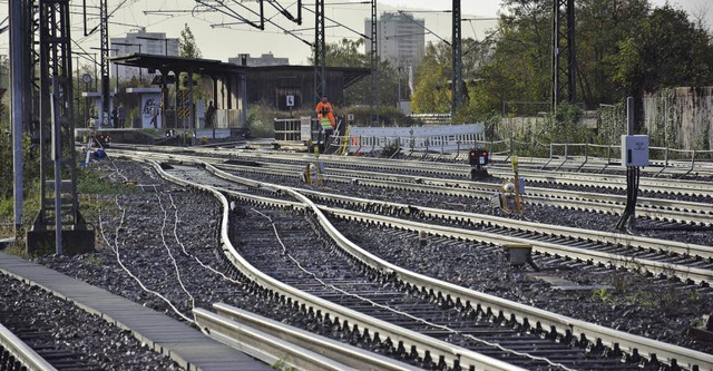 Um die Anlieger von Lrm und Staub zu ...in Haltingen Schutzmanahmen geplant.   | Foto: Lauber