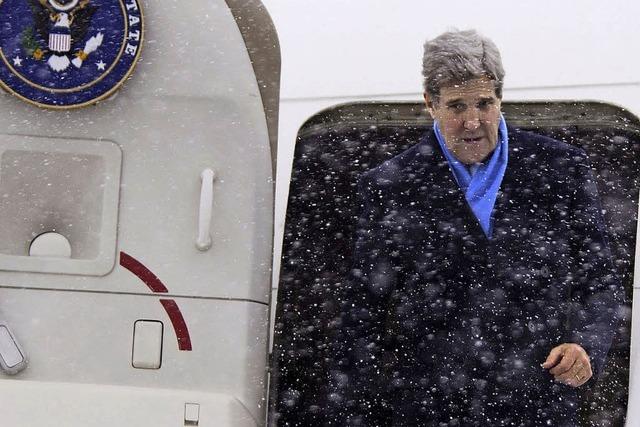 Kerry macht Druck auf Moskau
