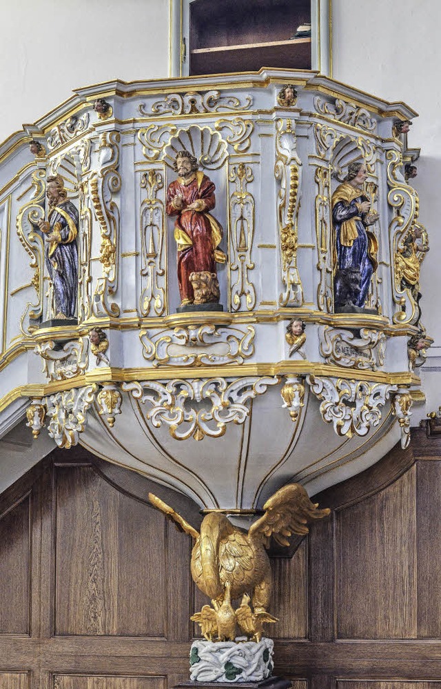 Die Kanzel von Sainte Aurelie   | Foto: bri