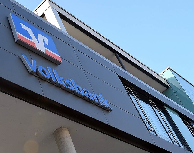 Volksbank Dreilndereck, Hauptstelle i...er Vorstandsvorsitzende Gnther Heck.   | Foto: Nikolaus Trenz