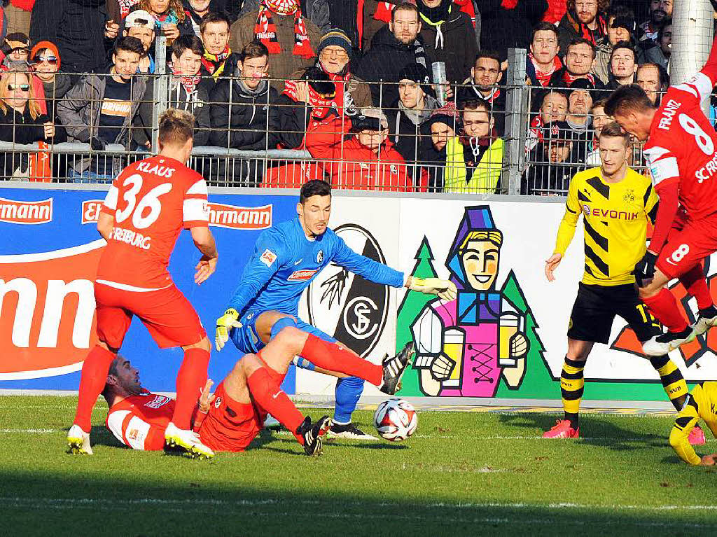 Mit 0:3 verliert der SC Freiburg und ist Tabellen 17 der Bundesliga.