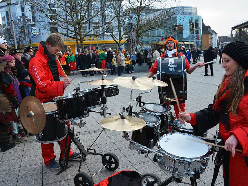 Impressionen vom Narrenbaumstellen