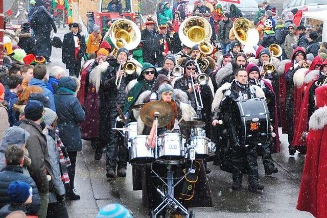 Fotos: Fasnachtsumzug in Binzen