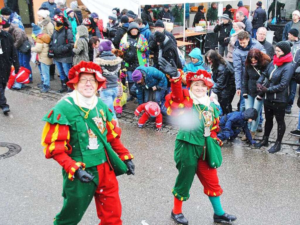 Impressionen vom Binzener Fasnachtsumzug