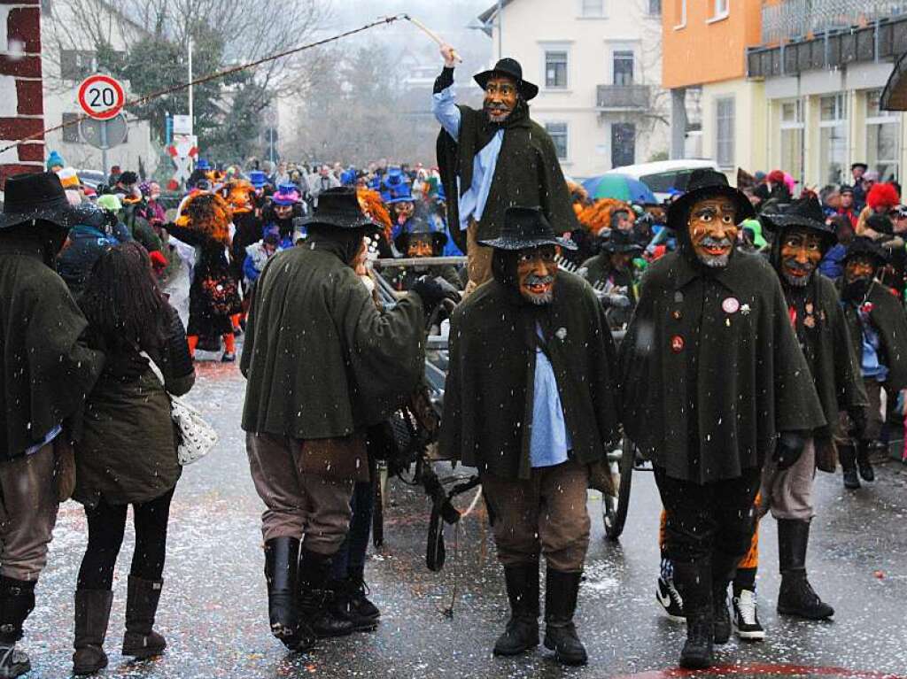 Impressionen vom Binzener Fasnachtsumzug