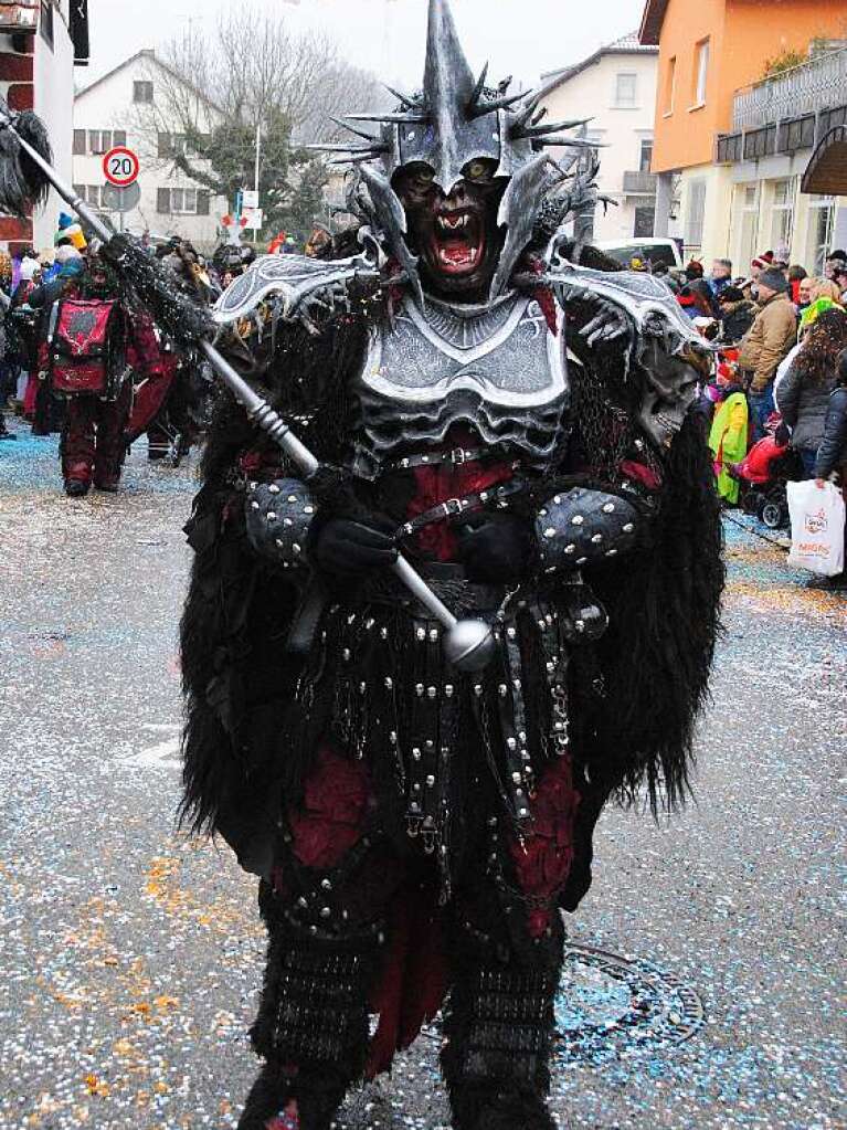 Impressionen vom Binzener Fasnachtsumzug