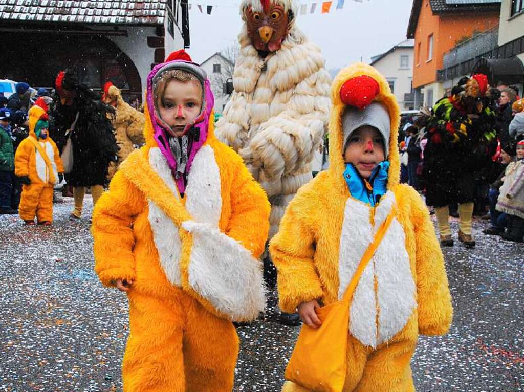 Impressionen vom Binzener Fasnachtsumzug