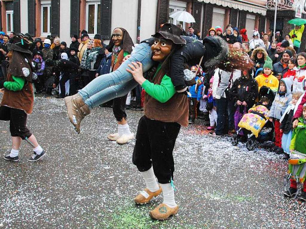 Impressionen vom Binzener Fasnachtsumzug